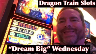 Dream Big Wednesday -- Let's Take A Ride on the Dragon Train Slot Machine