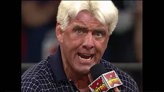 The Nature Boy suffers a heart attack on Nitro | Ric Flair with a message for Eric Bischoff 12/14/98