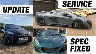 McLaren 675LT Out of Hibernation! Dropping off a GR Yaris & Collecting a Lotus