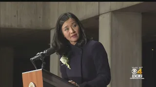 Loud Sirens From Protesters Disrupt Swearing-In Ceremony At Boston City Hall