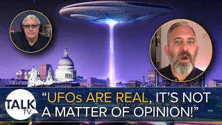 "UFOs Are Real, That's Not A Matter Of Opinion" - Jeremy Corbell Speaks To TalkTV's Howard Hughes