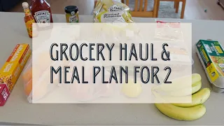 GROCERY HAUL AUSTRALIA | EASY MEAL PLAN FOR 2