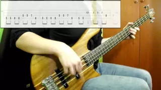 The Doors - Love Her Madly (Bass Cover) (Play Along Tabs In Video)