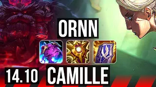 ORNN vs CAMILLE (TOP) | 3/0/11, 1100+ games | KR Grandmaster | 14.10