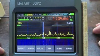 Malahit DSP2 SDR demonstration