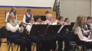 Winter 2016 Concert - Have Yourself A Merry Little Christmas - Chase Middle School Wind Ensemble