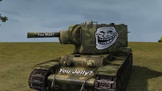 World of Tanks: KV- 2 Stronk Tank!