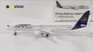 Lufthansa Airbus A321NEO - 600th Airbus Aircraft livery | Review #720
