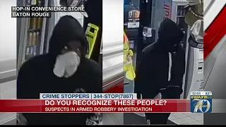 CRIME STOPPERS: Pair sought in convenience store armed robbery