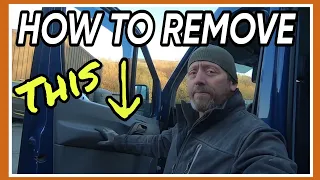 HOW TO REMOVE a VW Crafter/Mercedes Sprinter Door card/trim