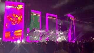 Jumping Jack Flash performed by the Rolling Stones in LA on 8/22/19