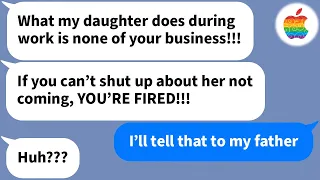 【Apple】The manager's daughter tries to get me fired after I warned  her about not coming in to work