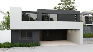 Modern House Design 12x18 Meters | Casa de 12x18 metros