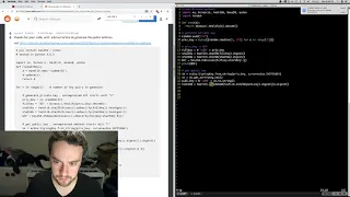 George Hotz | Programming | sending a transaction with BITCOIN CASH from SCRATCH | Part1