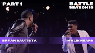 Bryan Bautista vs Malik Heard: "It's a Man's, Man's, Man's World" (The Voice Season 10) Part 1/2