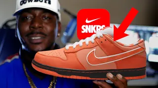 How to Cop the Orange Lobster SB DUNK ( Average Persons BEST CHANCE to win on Snkrs)