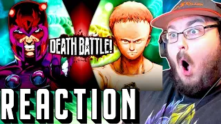 Magneto VS Tetsuo (Marvel VS Akira) | DEATH BATTLE! REACTION!!!