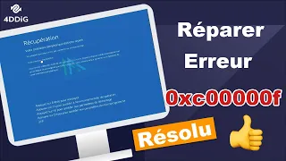 Réparer l'erreur 0xc00000f sur Windows [6 Méthodes]