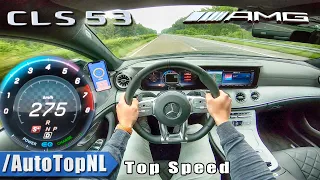 Mercedes-AMG CLS 53 4MATIC+ AUTOBAHN POV 276km/h TOP SPEED by AutoTopNL