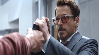 Tony Stark Pelea Contra Bucky - Escena Pelea - Capitán América: Civil War (2016) CLIP 4K HD LATINO