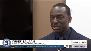 Yusef Salaam shares story of wrongful conviction, racial disparities in Central Park 5