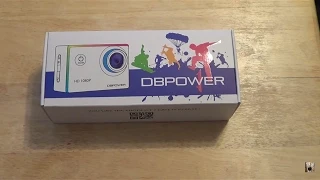 Unboxing the DB Power SJ4000 sport action camera