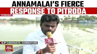 Annamalai's First Response On Pitroda's Racist Remark| Annamalai Attacks Sam Pitroda | India Today