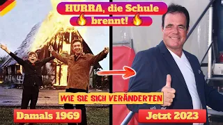 🔥HURRA, die Schule brennt! (1969)🔥[Neu bearbeitet] Alle Schauspieler Damals & Heute 2023 + Drehorte