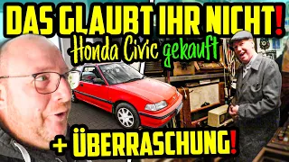 Eigentlich wollte Marco nur ein Auto kaufen... - Honda Civic ED7 - Ein neues Projekt!