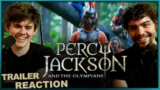 Percy Jackson and the Olympians Teaser REACTION! | Disney+