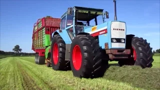 MIT EINEM EICHER 3125 Turbo GRASS EINSILIEREN !!!(6 ZYL EICHER TURBO SOUND)!!!