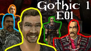 Gothic 1 - E01 - Vítej v kolonii ! (CZ)