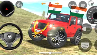 Dollar song modified Mahindra Thar 😈|| Indian Cars Simulator 3D