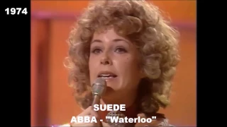 Tous les gagnants de l'Eurovision (1956-2016)