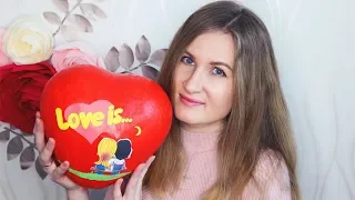 MASTER CLASS Heart LOVE IS papier mache do it yourself | Sweet gift for February 14