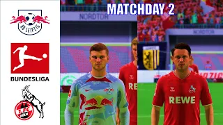 RB Leipzig Vs. FC Koln - Bundesliga 22/23 Matchday 2 | FIFA 22 - Full Match