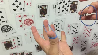 ФОКУС РЕЗИНКА СКВОЗЬ РЕЗИНКУ ОБУЧЕНИЕ The best secrets of card tricks are always No...