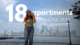 APARTMENT HUNT WITH ME IN JERSEY CITY!! (with prices)