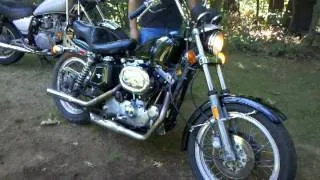 1978 sportster cold start