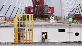 Gordie Howe bridge's main deck will be connected within weeks