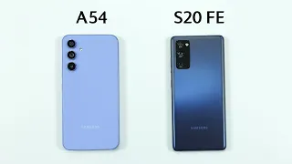 Samsung A54 vs Samsung S20 FE | SPEED TEST