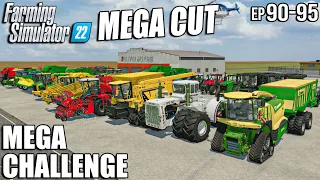 MEGA Challenge - SUPERCUT (Episode 90-95) | Farming Simulator 22 Timelapse