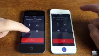 iOS 7 FaceTime Audio Demo