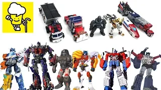 Transformers Movie Optimus Prime Optimus Primal Lio Convoy God Ginrai Optimus Exprime