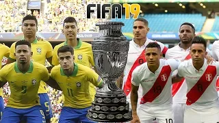 FIFA 19 BRAZIL VS. PERU  COPA AMERICA 2019