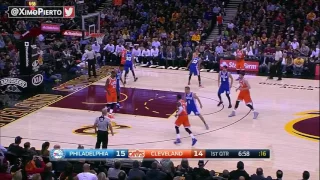 Kyrie Irving And One Bucket Cavs vs Sixers 3-31-17