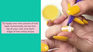 Plaid Nail Art Using Dip Powder | Nail Tutorial by DipWell Nails