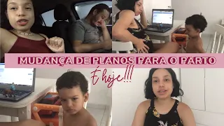 MUDANÇA DE PLANOS PARA O PARTO | VAMOS FAZER UMA CESÁREA HOJE!