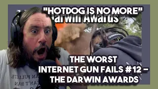 Vet Reacts to The Worst Internet Gun Fails #12 - The Darwin Awards By Brandon Herrera