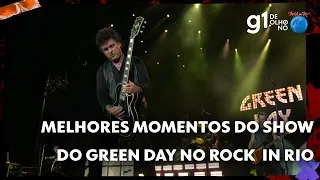 Green Day conquista público do Rock in Rio com sucessos e muita energia | g1